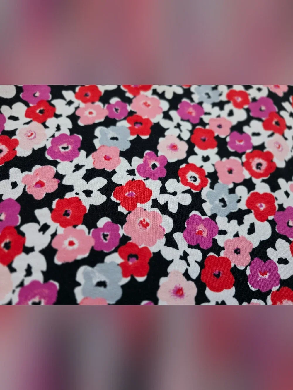 Gymboree Fall floral cotton long sleeve dress